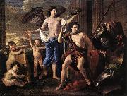Nicolas Poussin Victorious David 1627 Oil on canvas oil painting picture wholesale